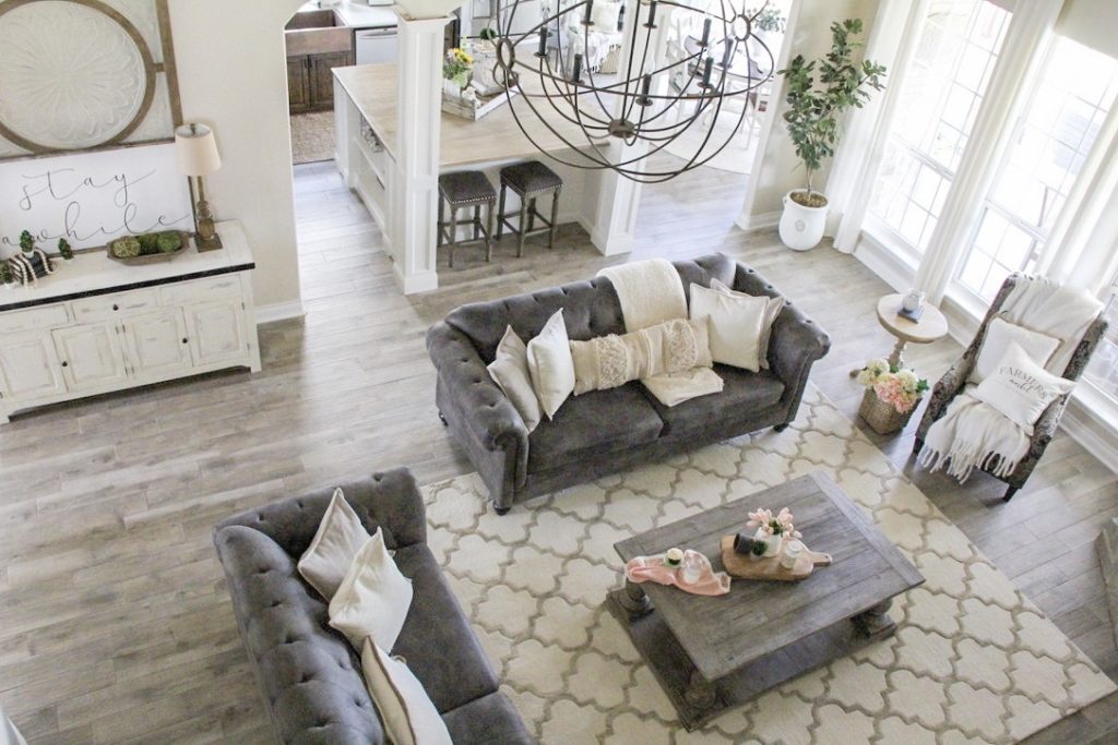 Modern Farmhouse Paint Colors For Living Room