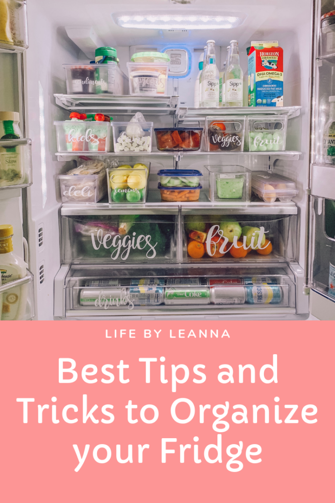best tips and tricks to organize your fridge