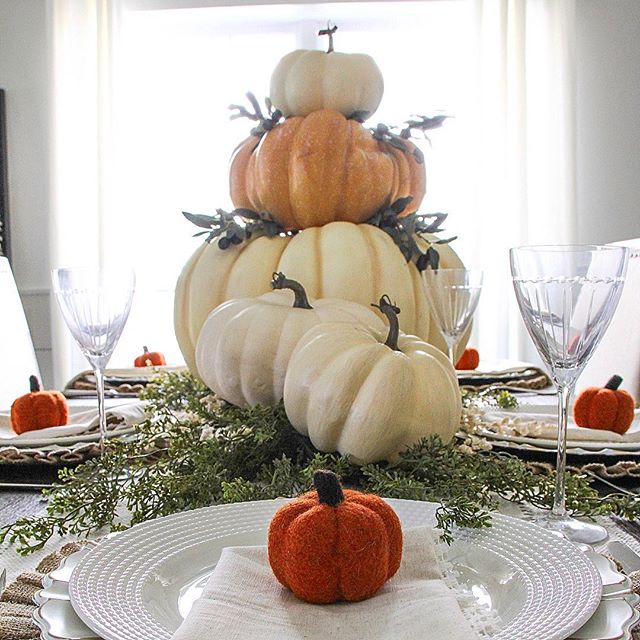 fall tablescape