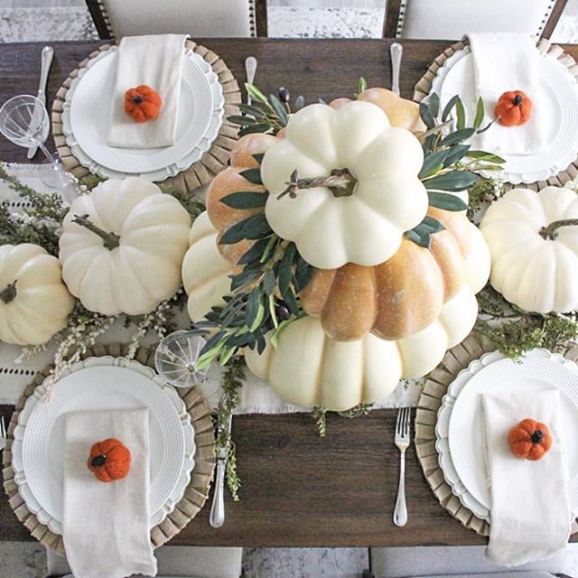 how to decorate your dinning room for fall