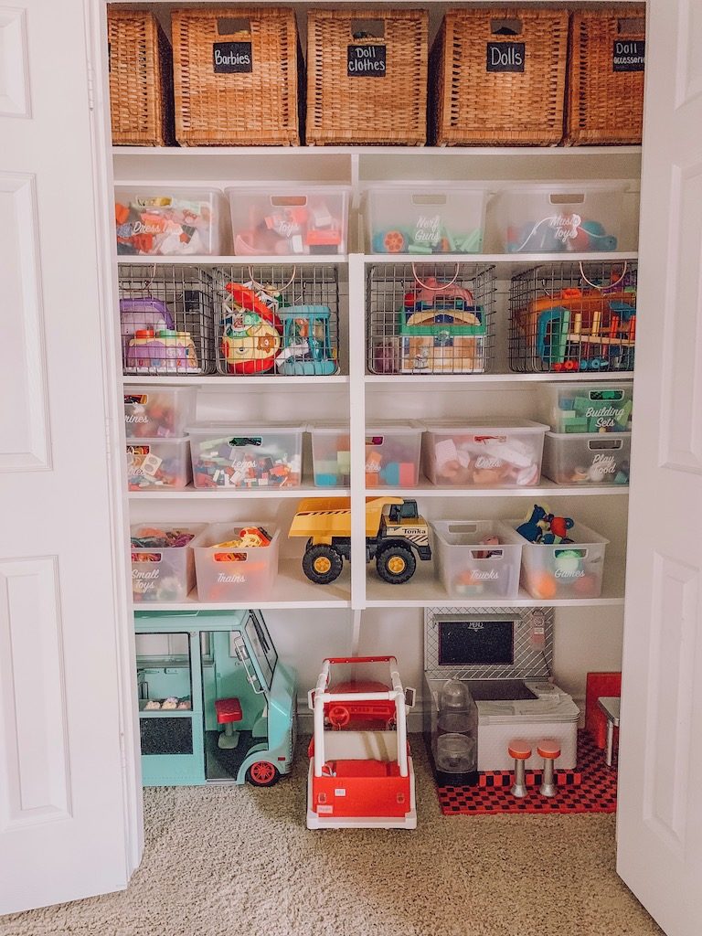 barbie doll closet storage