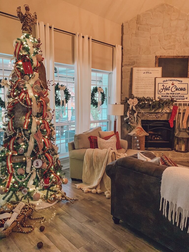 christmas farmhouse decor