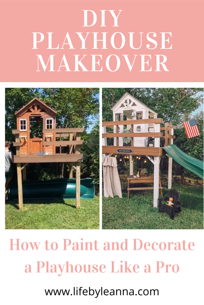 how to paint your playhouse