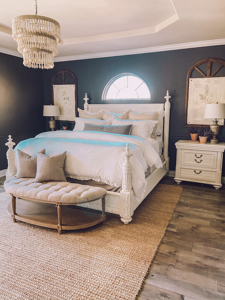 modern farmhouse bedroom