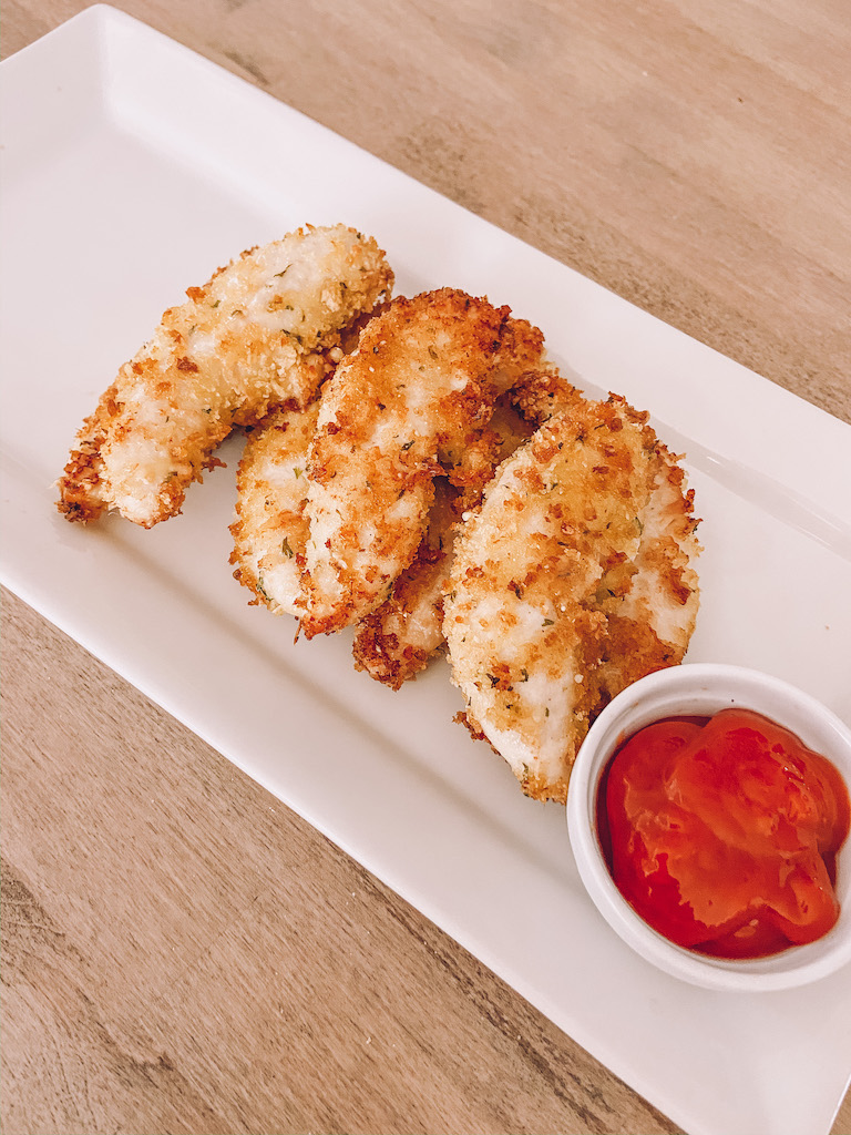 Easy Healthy Chicken Fingers for Kids