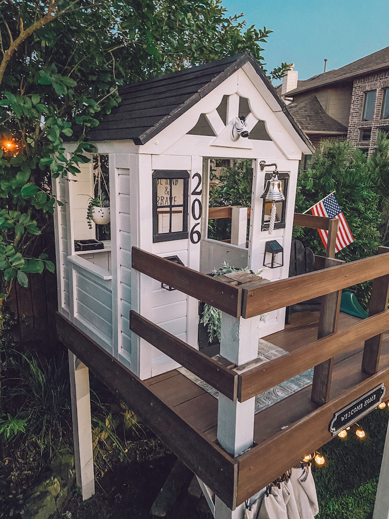 Painted playhouse best sale