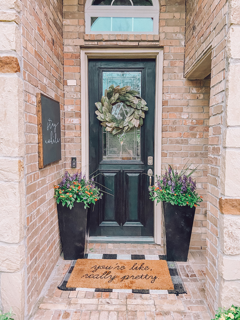 diy front door makeover