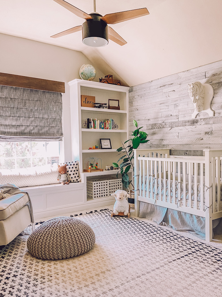 modern boy nursery