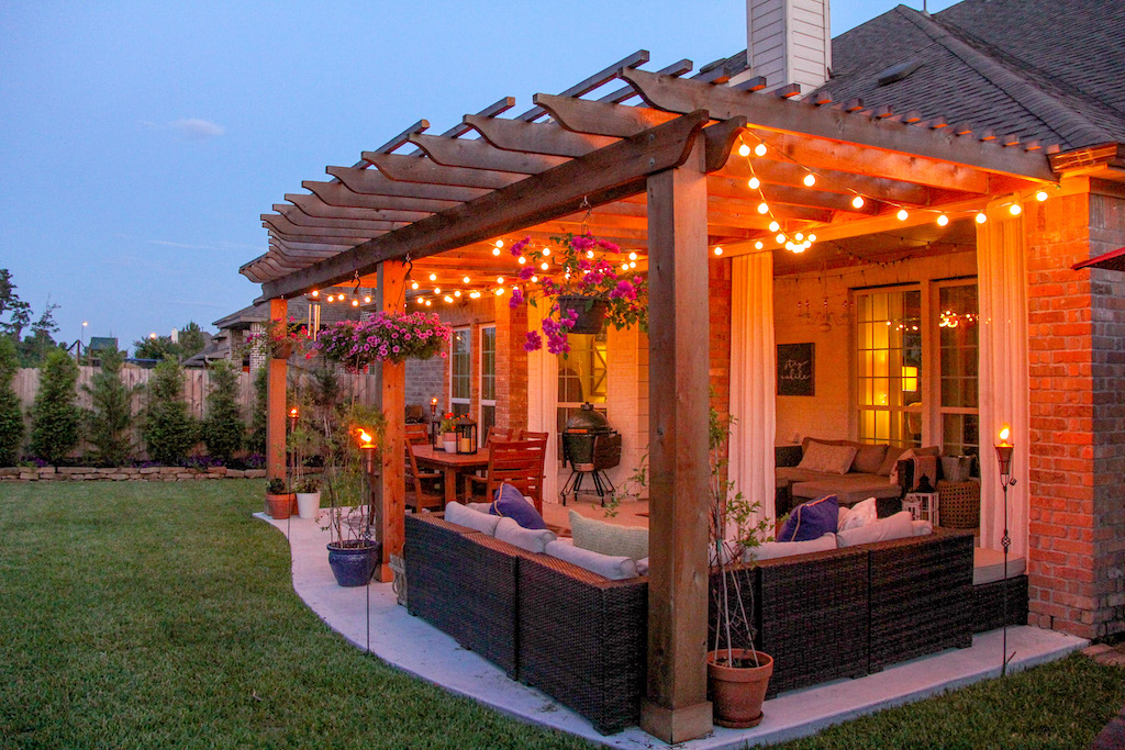 outdoor pergola