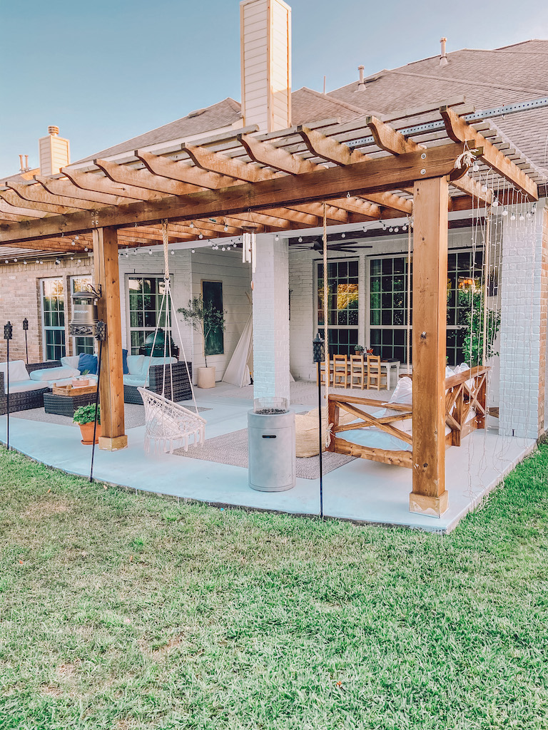 outdoor pergola