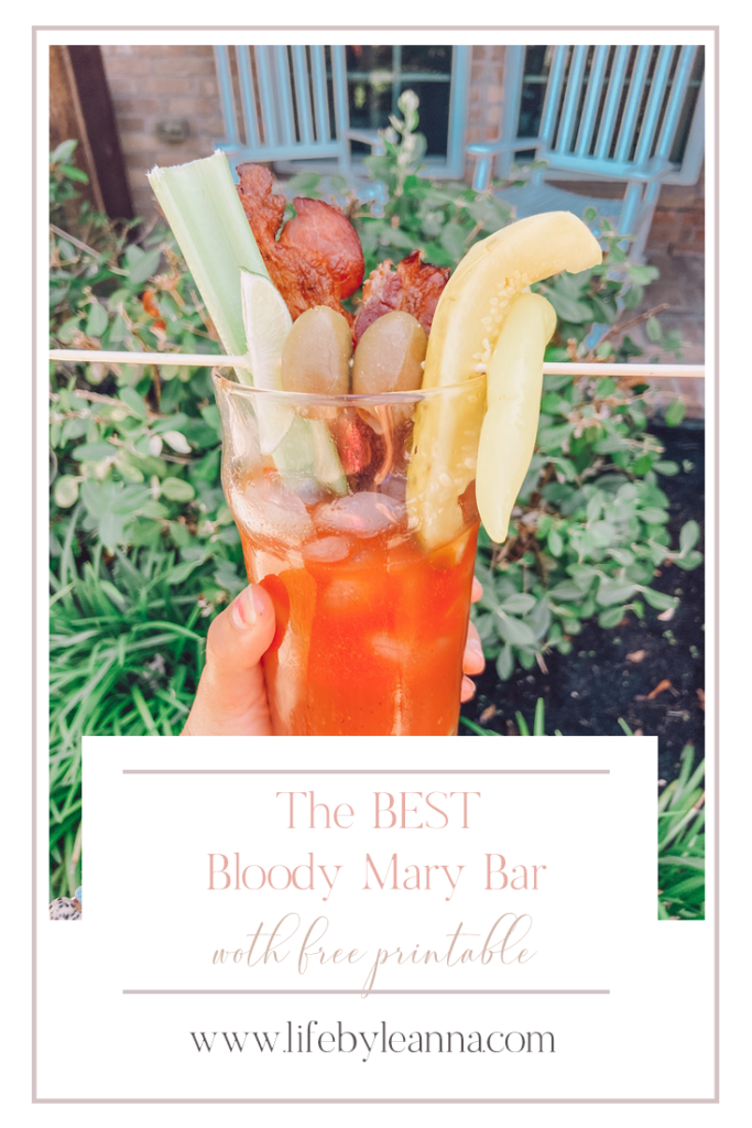 bloody mary bar 