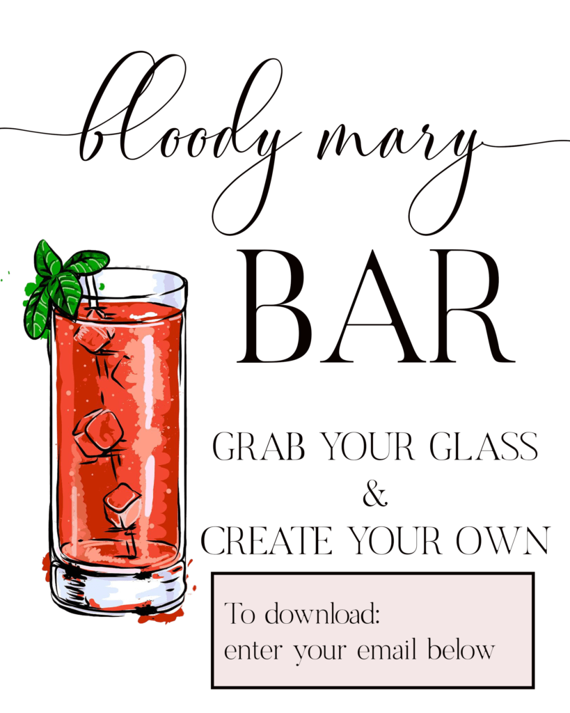 bloody mary printable