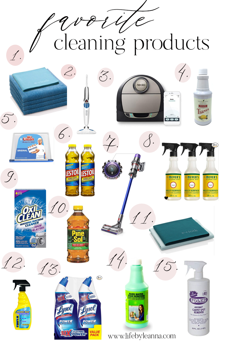 Favorite Cleaning Products for Your Home