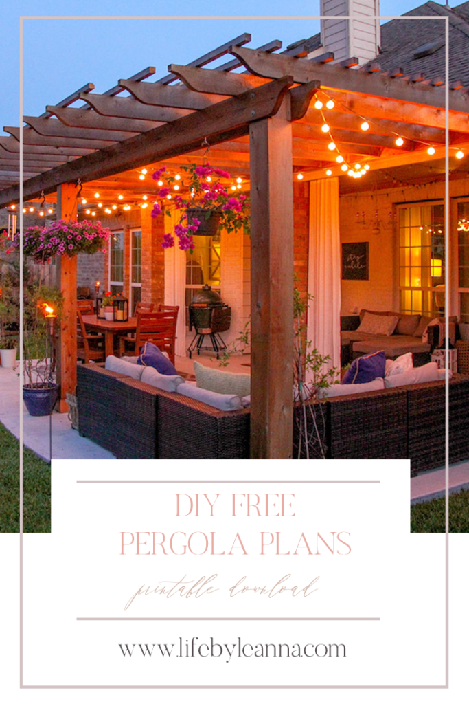 diy pergola plans