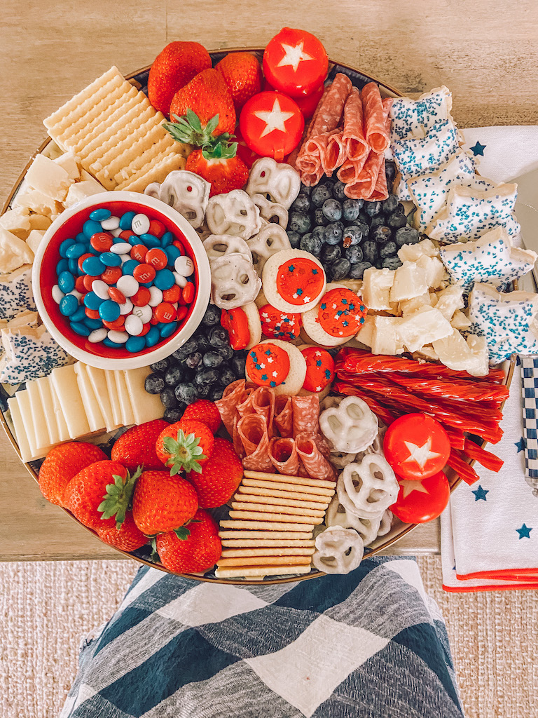 The Ultimate Patriotic Cheese Board