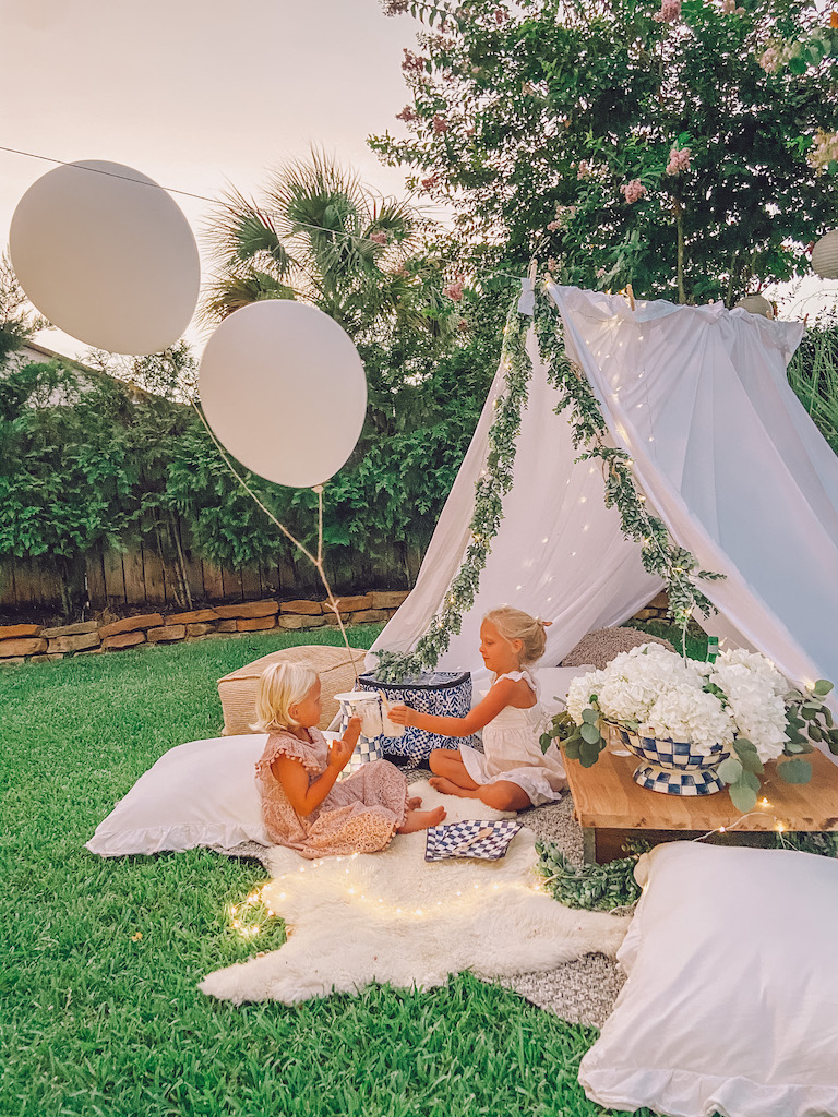 outdoor summer picnic