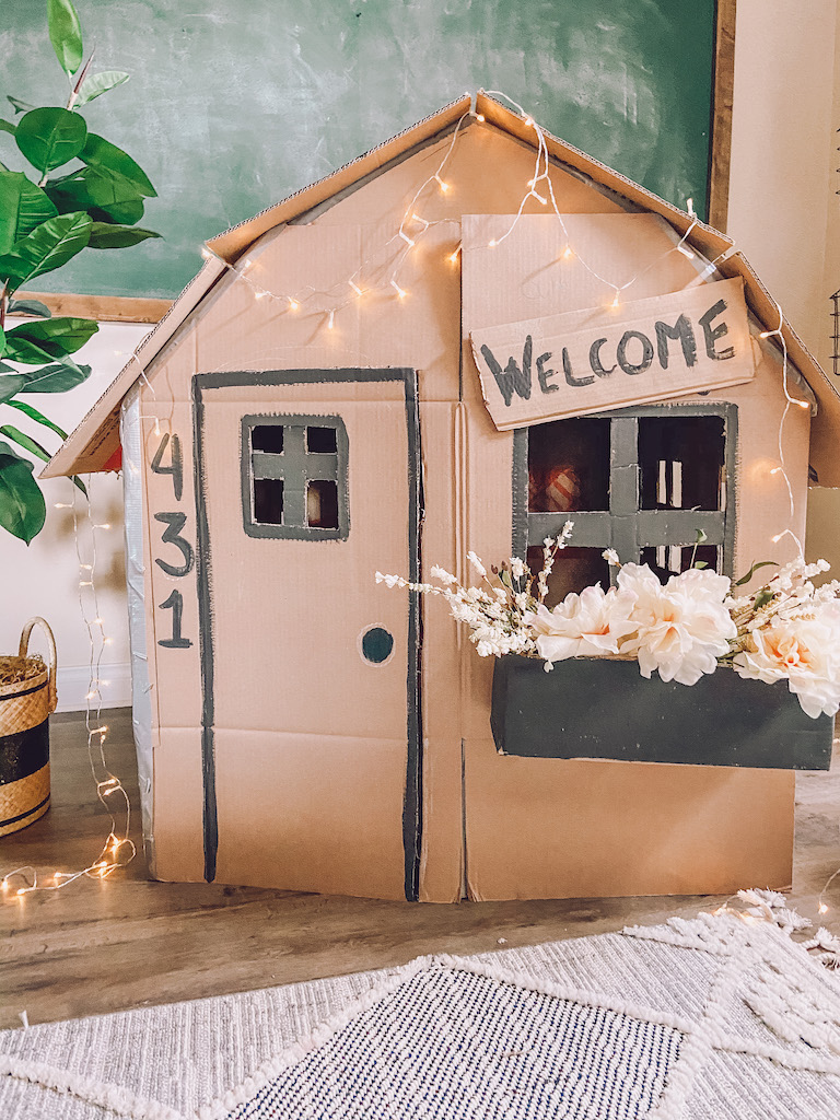 Cardboard playhouse store