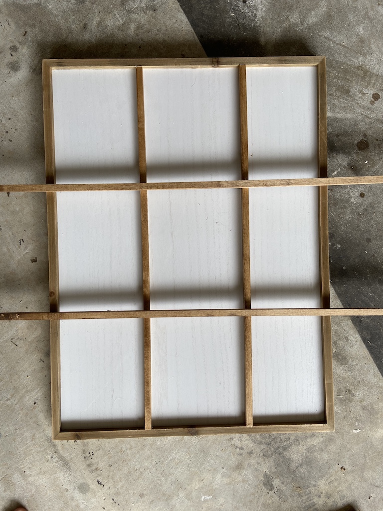 A DIY tic tac toe board tutorial—super easy and fun to make!