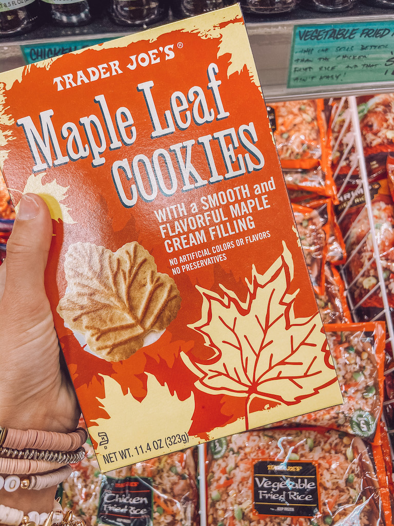 fall maple cookies