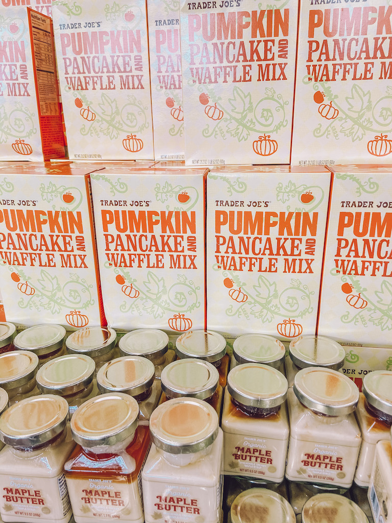 trader joe's fall pumpkin pancakes