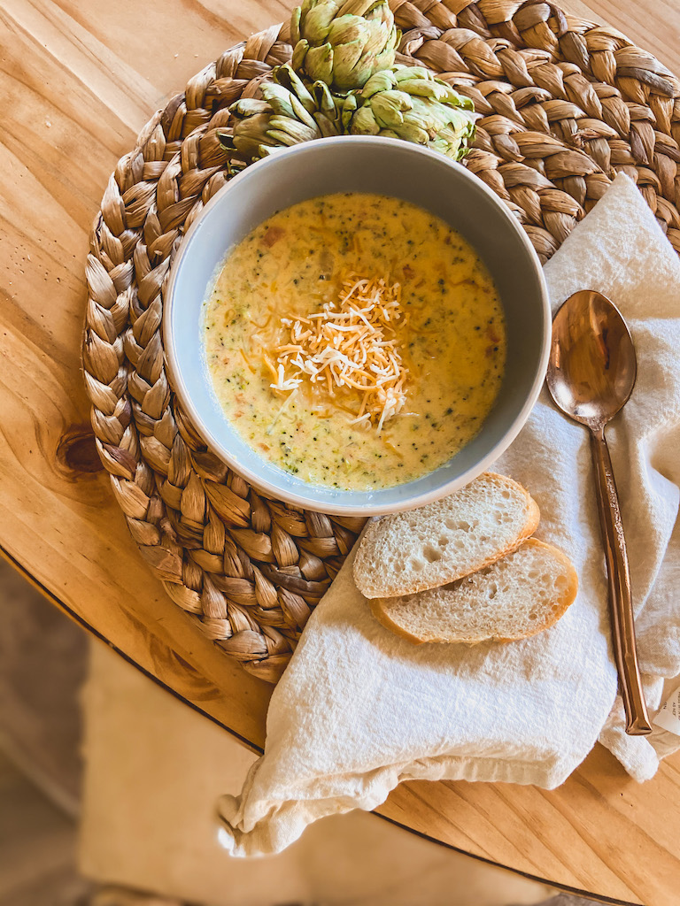 Quick and Easy Broccoli Cheddar Soup Recipe