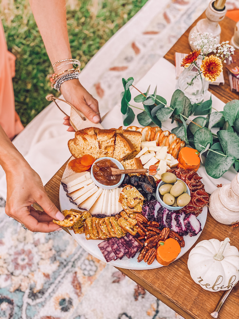 fall cheese board