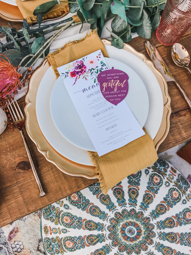 fall tablescape ideas