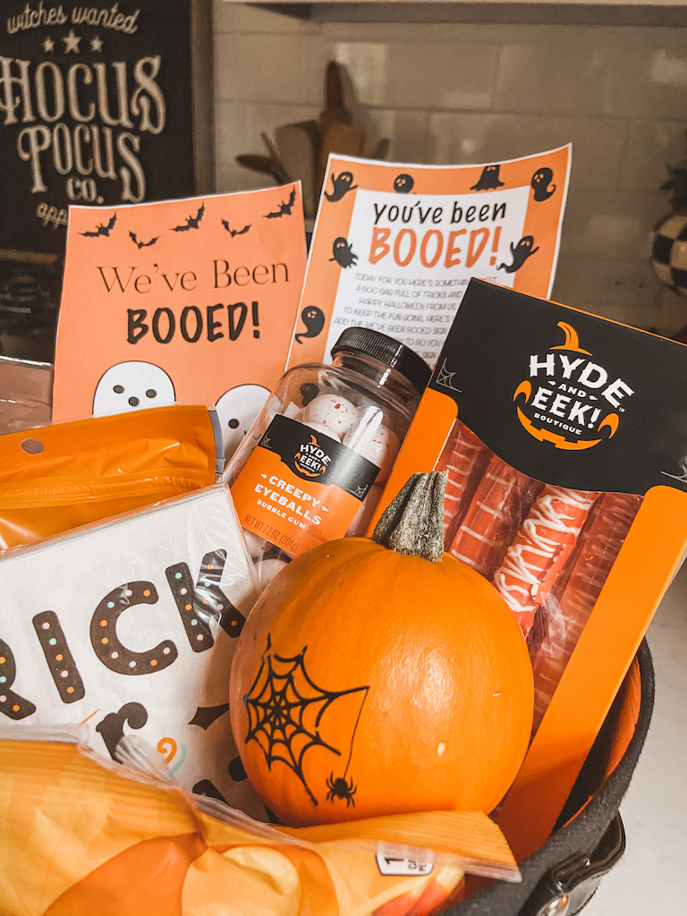 You’ve Been Booed Halloween Family Tradition with Free Printable