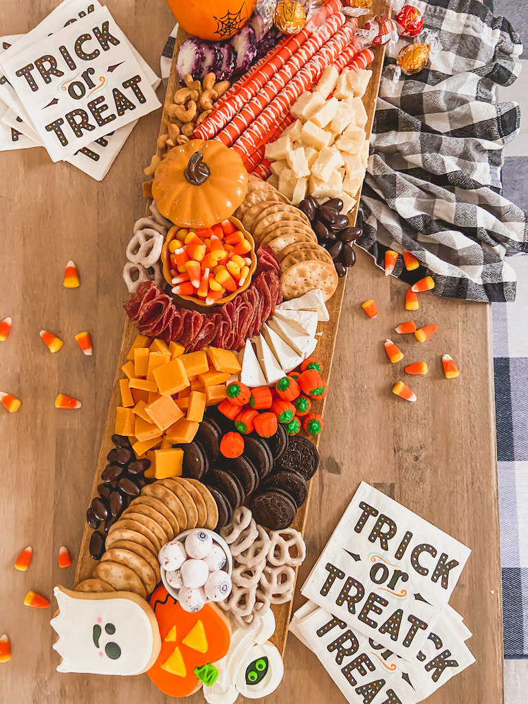 How to create a Fun and festive Halloween Cheese Board - Life By Leanna