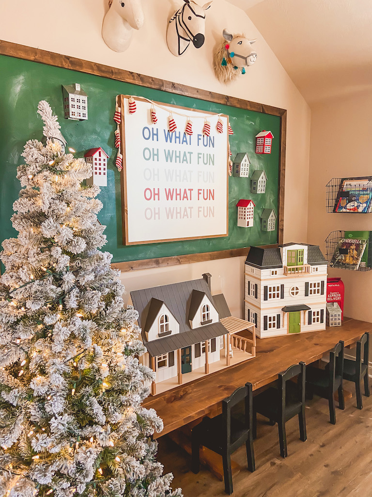 christmas playroom ideas