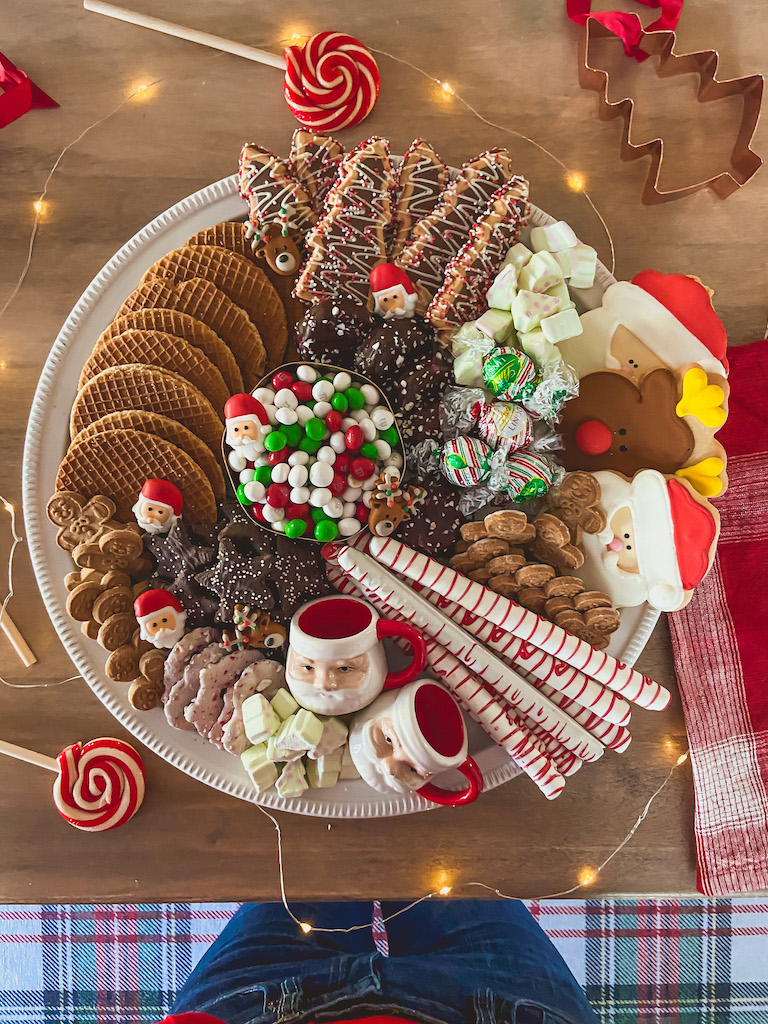 Christmas Charcuterie Dessert Board