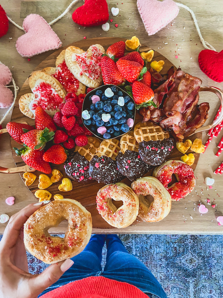  valentines day breakfast board