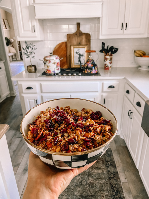 handmade granola recipe