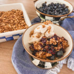 blueberry crumble