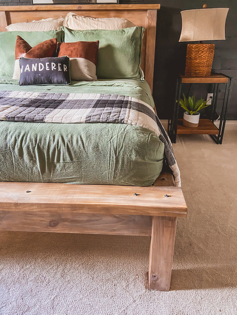 diy modern farmhouse bed