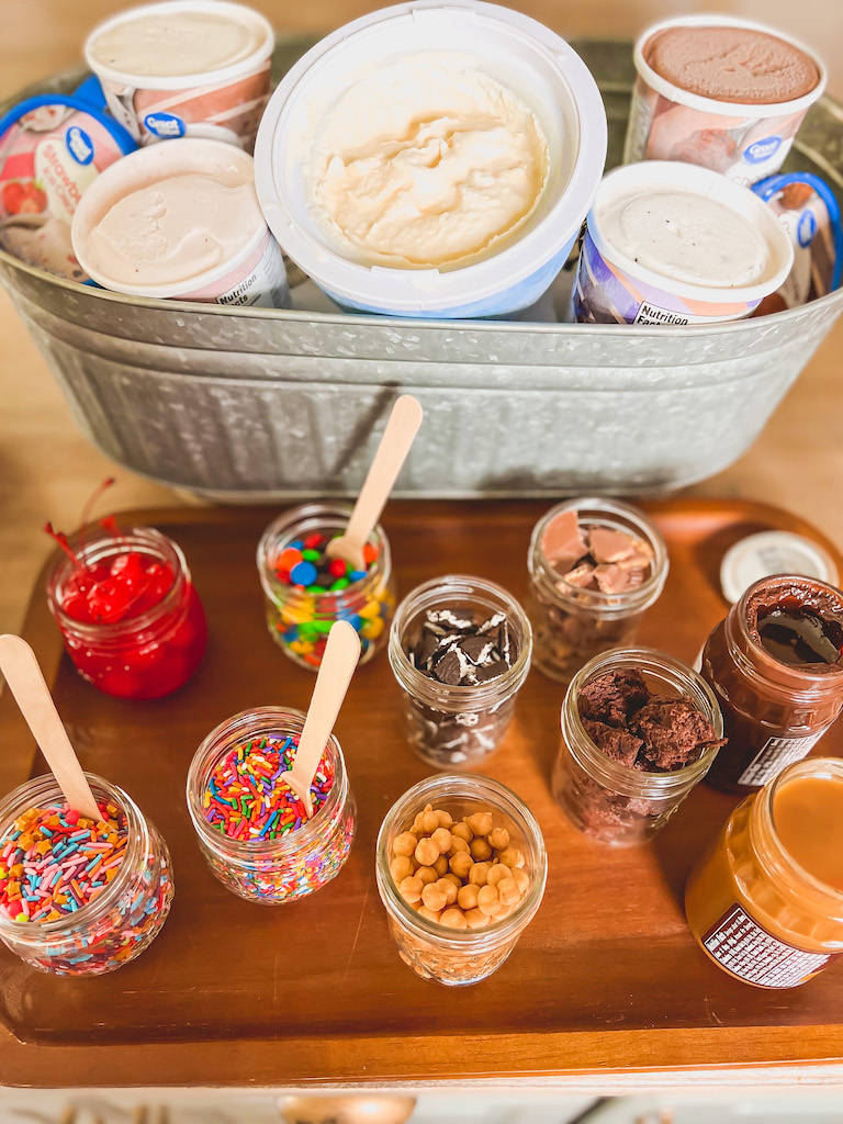 ice cream bar party