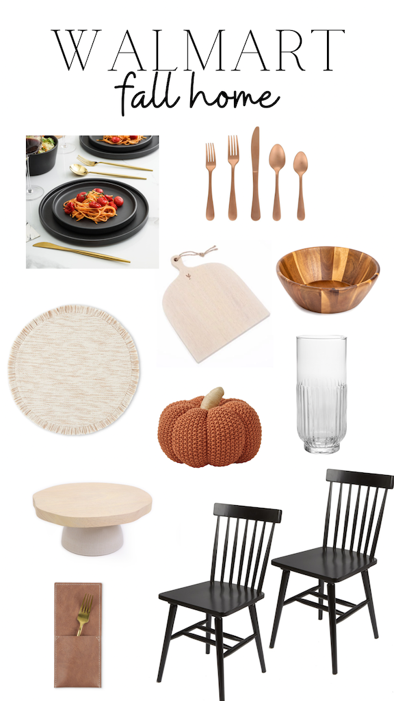 Collection of Walmart Fall Home Items