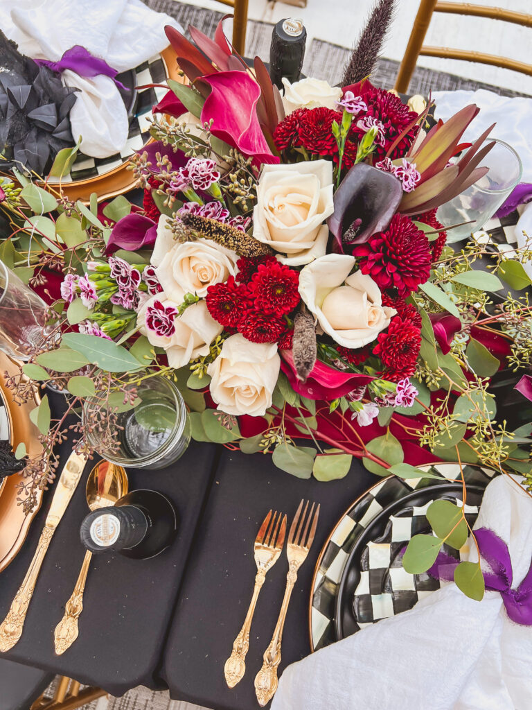 Halloween Floral Centerpiece