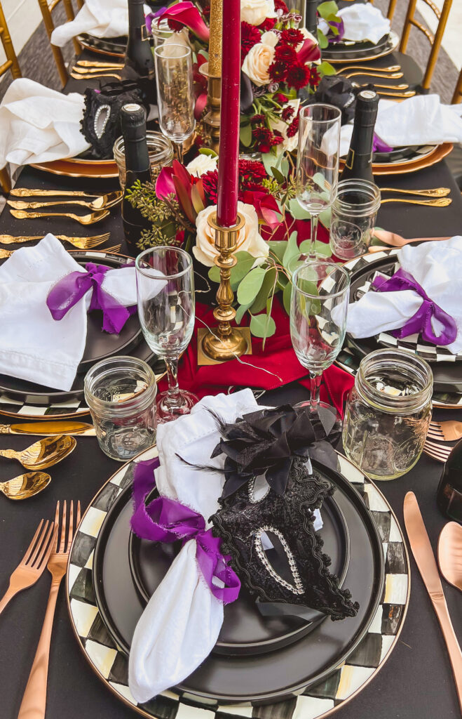 Halloween Party Table Glassware