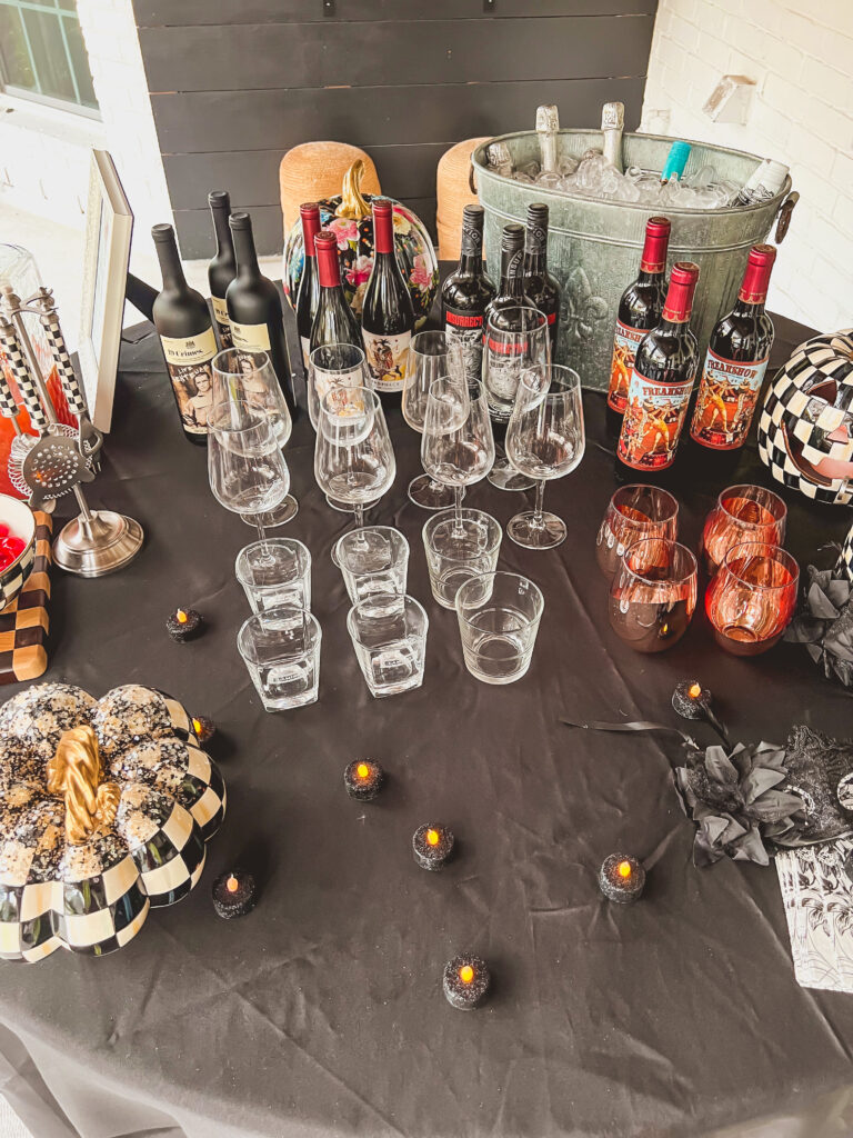 Halloween Party Bar Table