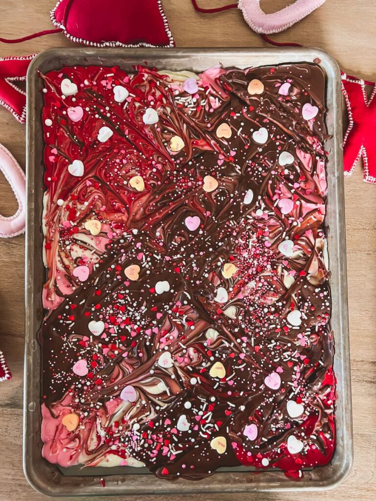 Melted Candy on a Baking sheet
