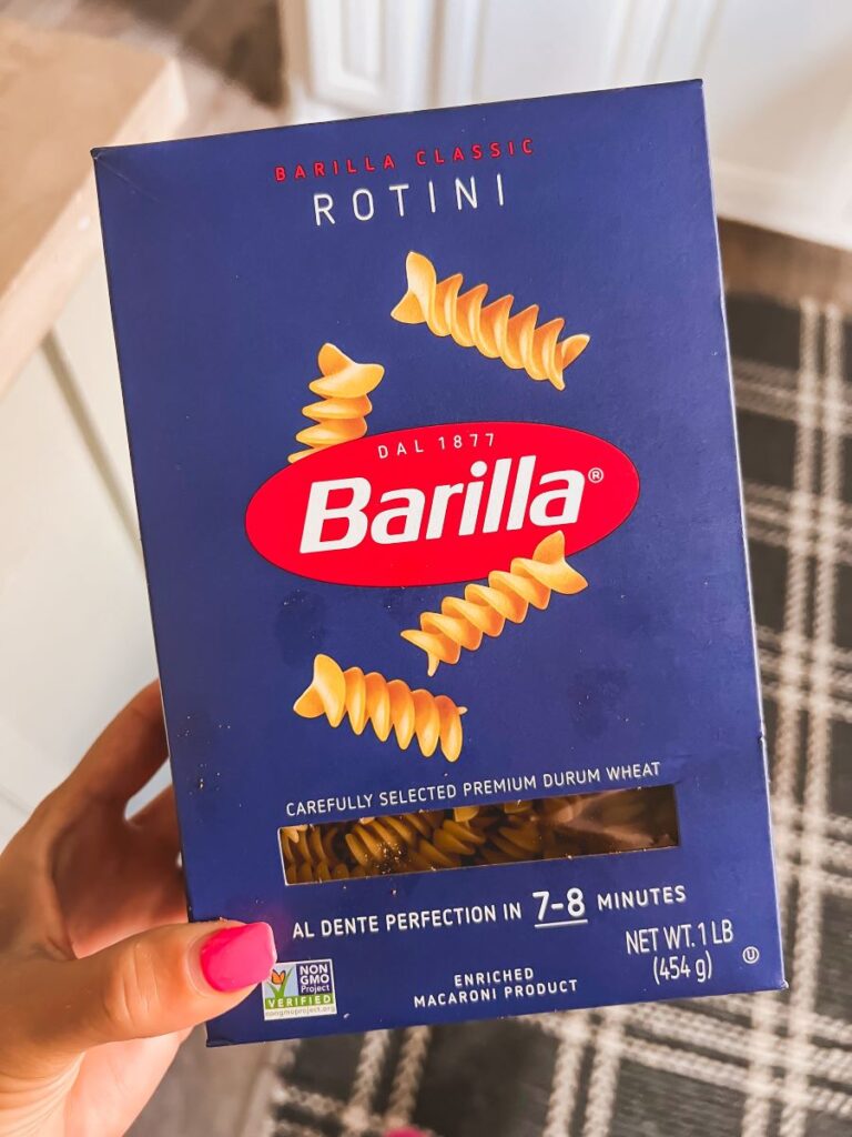 Box of Barilla Pasta