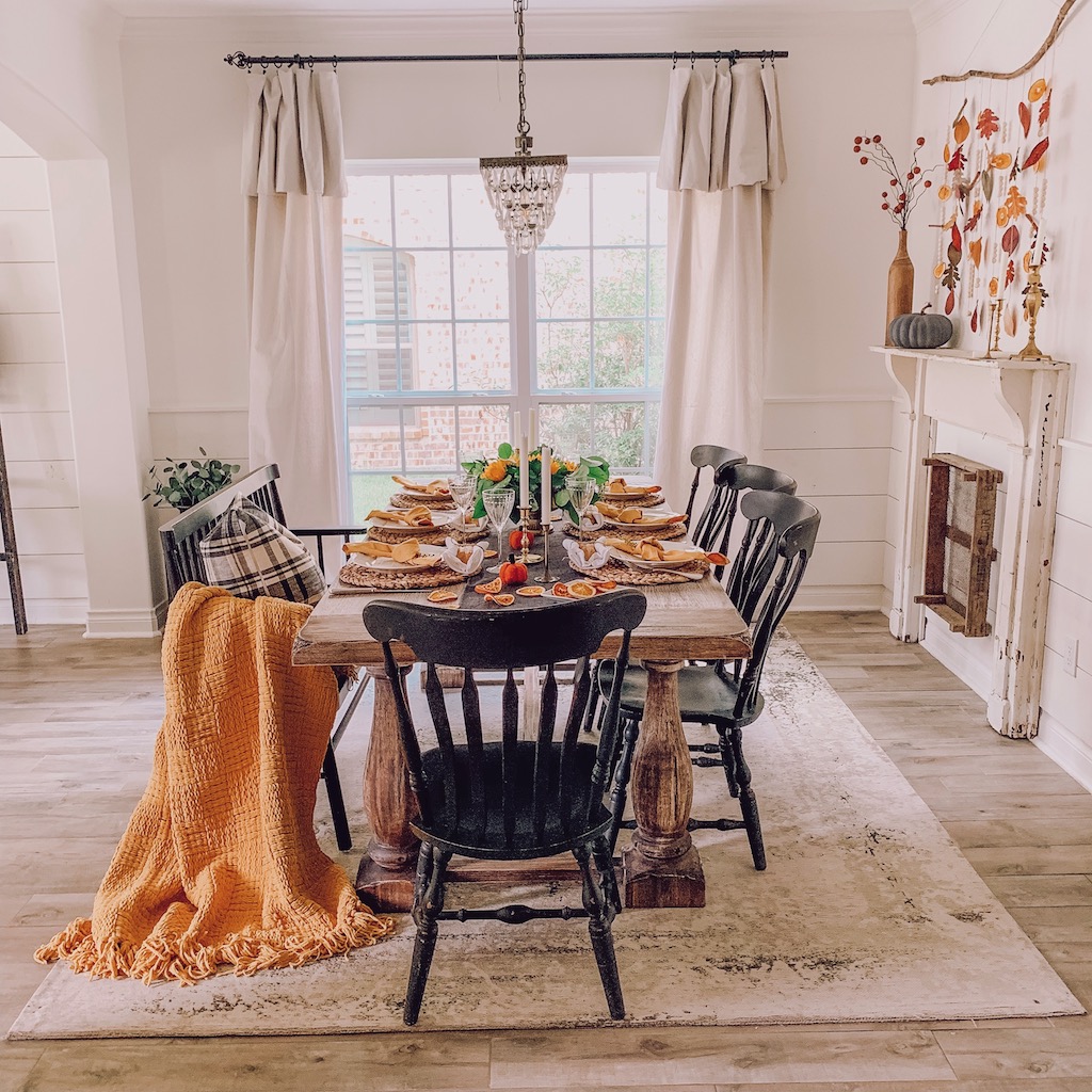 Fall Dining Room Table