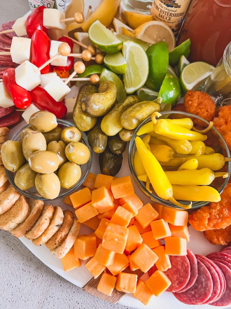 Aerial view of Bloody Mary Bar