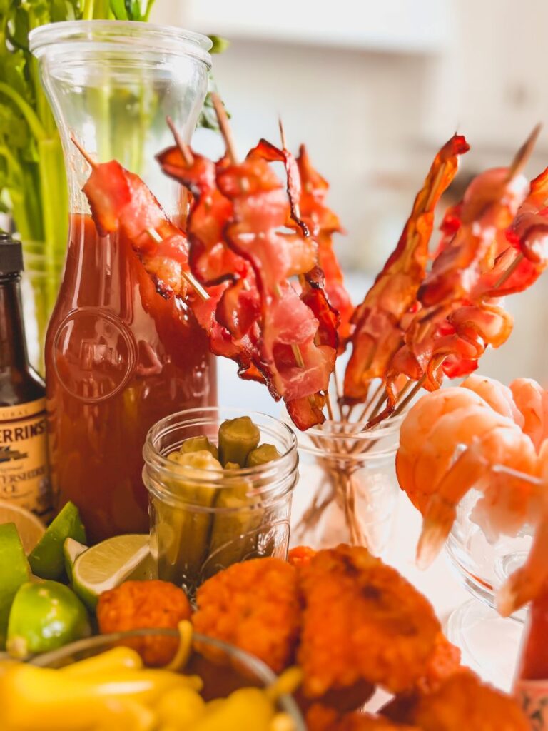 How to Create a Bloody Mary Bar At Home - Well Seasoned Studio