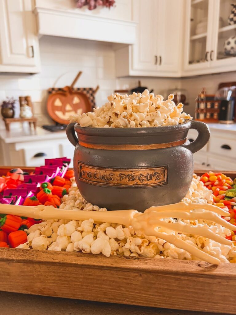 Popcorn centerpiece