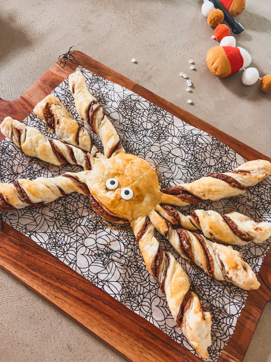 Spider Puff Pastry