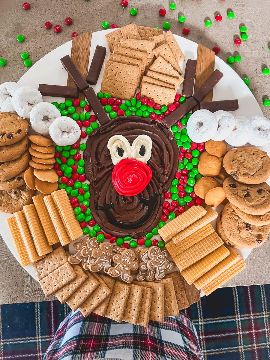 How to Make a Festive Rudolph Dessert Board