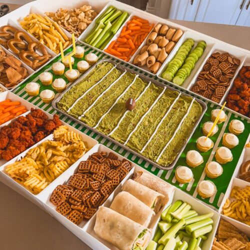 Super Bowl Snack Stadium.