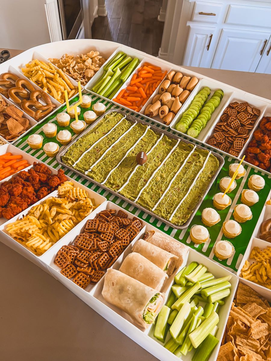 How to Make a Stunning Super Bowl Snack Stadium!